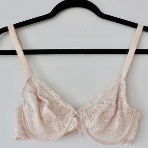 Wacoal Brand New Nude Lace Bra 32C